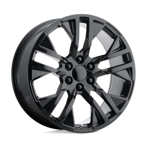OE Creations – PR187 – Black – 22″x9″ 24mm – All weather Wheels – 187GB-2295824